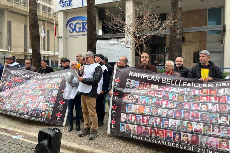 İHD İzmir Şubesi, Abdulselam Çelik ve Abdullatif Yağızay'ın akıbetini sordu