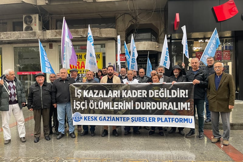 KESK Antep Şubeler Platformu: “Dilovası’daki patlama göz göre göre yaşanan bir iş cinayeti”