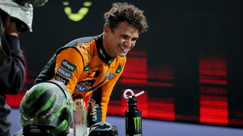 Formule 1 : Norris décroche une nouvelle pole à Las Vegas, Verstappen en embuscade, Piastri déçoit