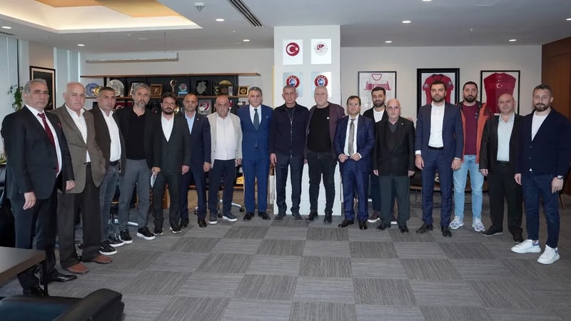 2. Lig Kulüpler Birliğinden TFF Başkanı Hacıosmanoğlu'na ziyaret