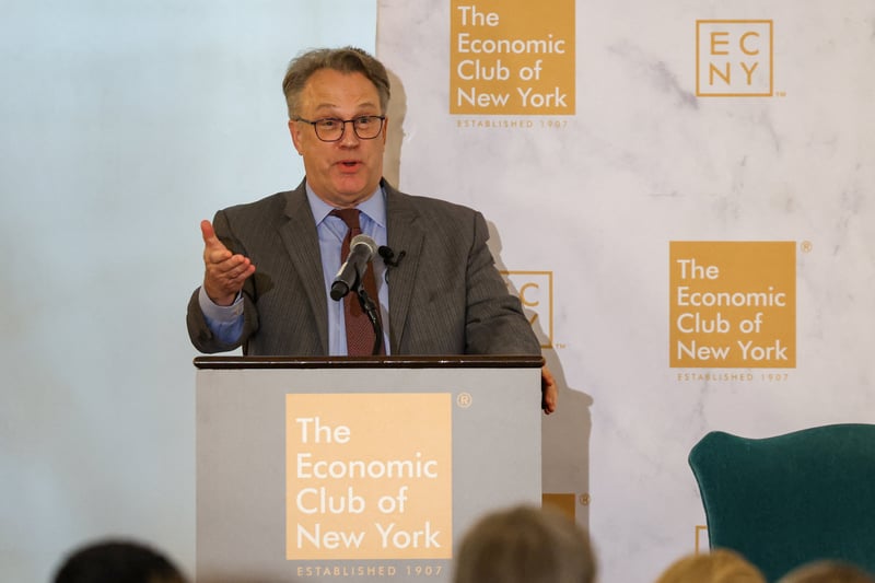 NY Fed president floats chance of a rate cut in ‘near term’ – sparking bets on December cut