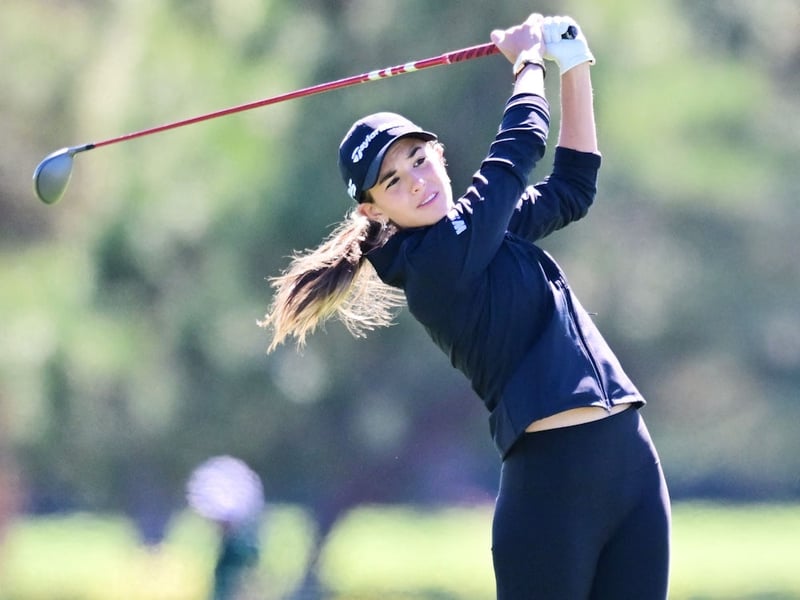 Präsidenten-Enkelin im Golf: Der Name Trump reicht, um dabei zu sein