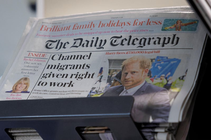 Royaume-Uni : le propriétaire du Daily Mail conclut un accord pour acquérir le quotidien Telegraph