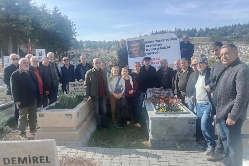 EMEP Ankara İl Örgütü Kadir Yaşar’ı andı: “Onun bıraktığı yerden mücadeleye devam ediyoruz”