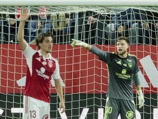 Stade Brestois. Grégoire Coudert, gardien remplaçant, doit plonger sur l’occasion