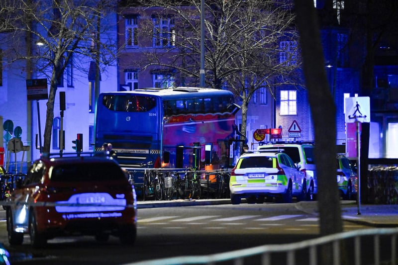 Several killed, hurt after bus crashes into Stockholm bus stop: police