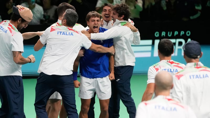 Titel-Hattrick perfekt: Italien gewinnt Davis Cup im Tennis