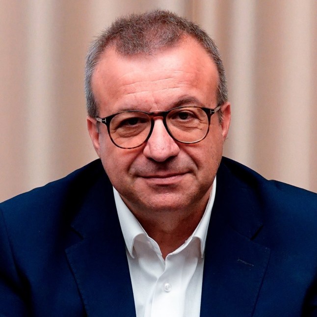 Italian politician trips and falls head first through priceless stained glass window