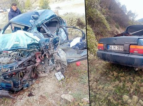 Bolu'da kamyon ile otomobil çarpıştı: 1 ölü, 1 yaralı