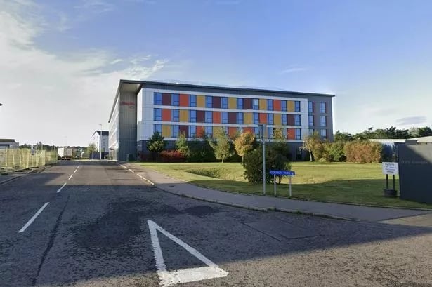 Three charged after attack outside asylum seeker hotel near Aberdeen