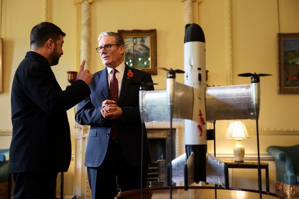 Downing Street to display major drone in reminder of Ukrainian's 'bravery'