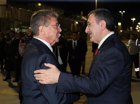 Cumhurbaşkanı Yardımcısı Cevdet Yılmaz KKTC'ye geldi