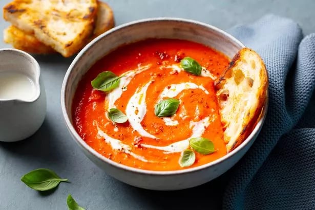 Add 1 ingredient to tomato soup to reduce acid more effectively than sugar