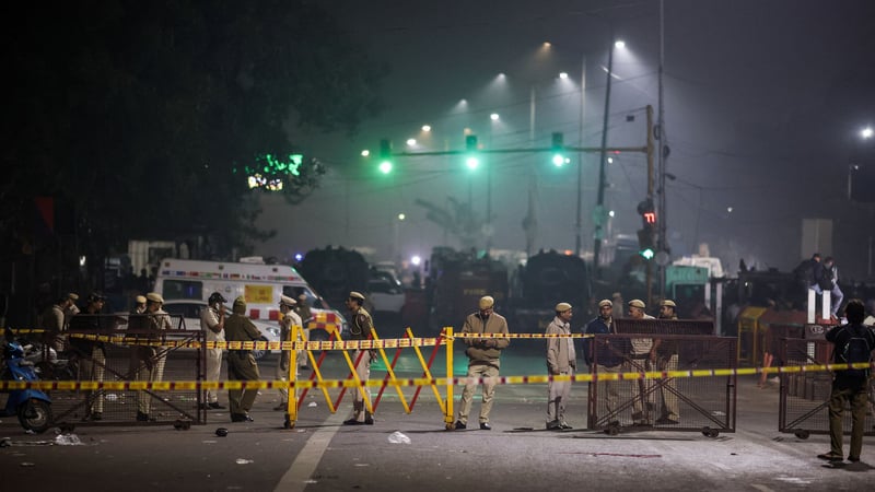 Arrest over deadly car blast in New Delhi