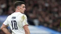 'Phenomenal' Ford central to beating All Blacks