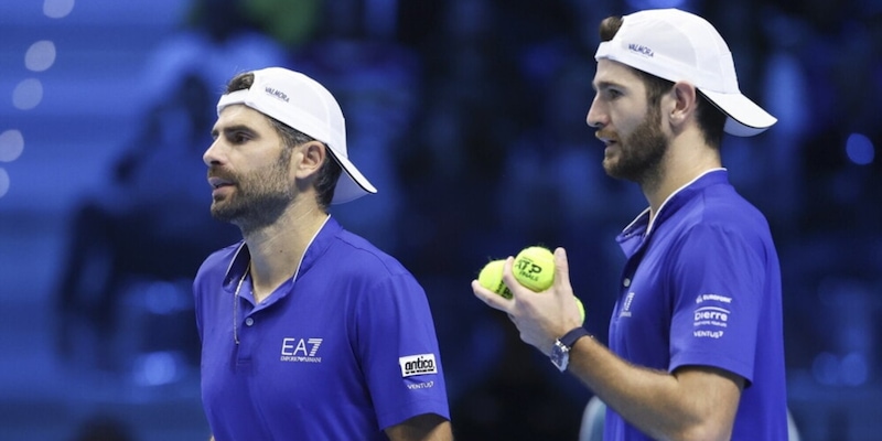 <p>Bolelli e Vavassori fuori dalle Finals: l&rsquo;avventura del doppio azzurro termina in semifinale</p>