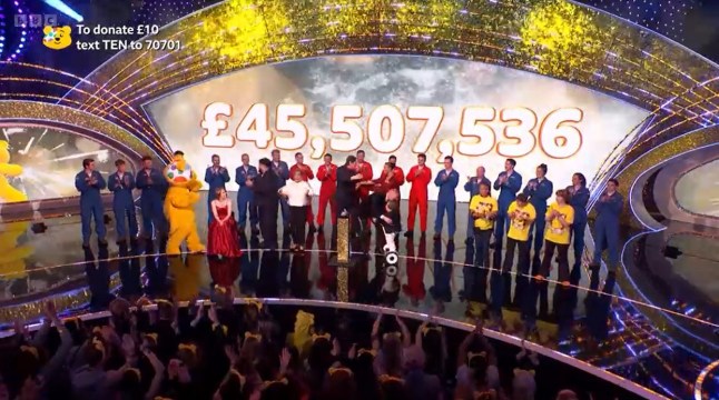 British public raise incredible £45,507,536 for Children In Need