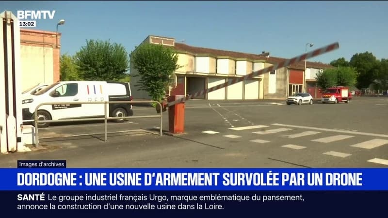 Une enquête ouverte après le survol d'une usine d'armement par un drone en Dordogne
