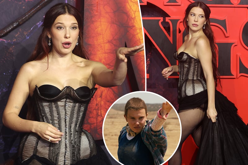 Millie Bobby Brown snaps at photographer on ‘Stranger Things’ red carpet: ‘You smile!’