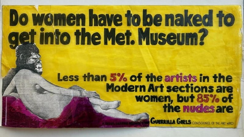 Guerrilla Girls: inteligencia contra la discriminación en los museos