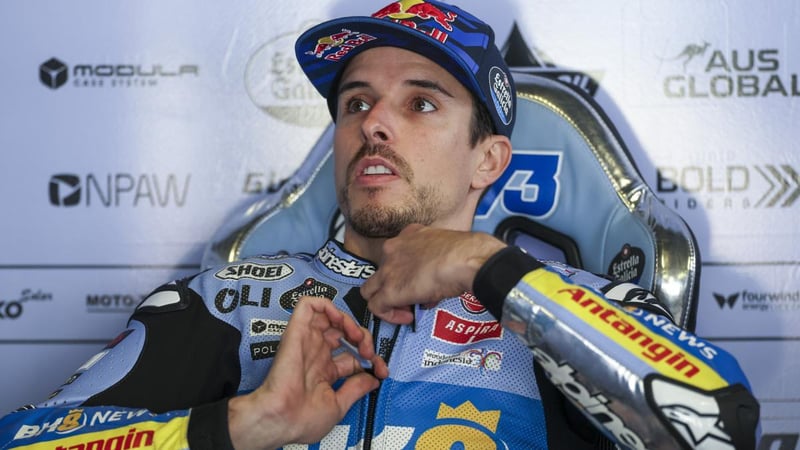 Alex Márquez: "Mola mucho volver a Valencia después de lo del año pasado