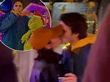 Cruz Beckham, 20, packs on the PDA with girlfriend Jackie Apostel, 30, during date at Winter Wonderland