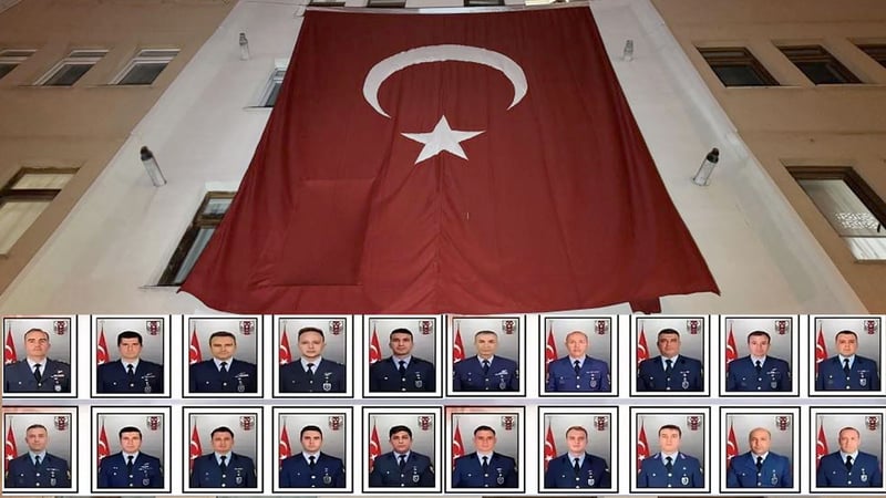 Gürcistan'da düşen uçakta şehit olan 20 askerimiz bugün son yolculuğuna uğurlanıyor!