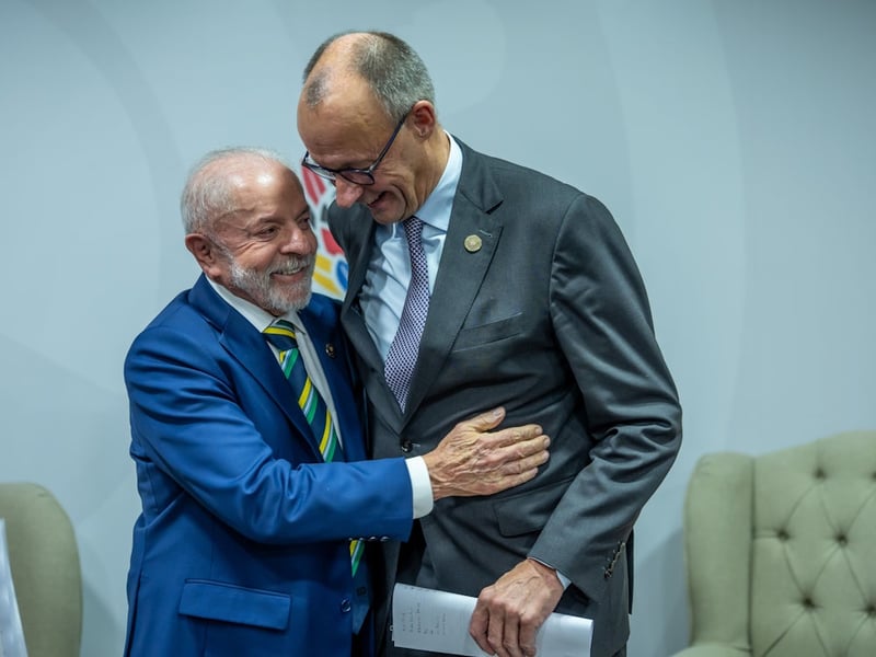 Nach Belém-Aussage: Merz versöhnt mit Lula: „Nächstes Mal gehen wir zusammen tanzen“