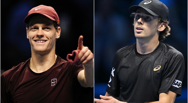 Sinner-De Minaur, la semifinale delle Atp Finals: quando giocano, dove vederla (in chiaro), precedenti