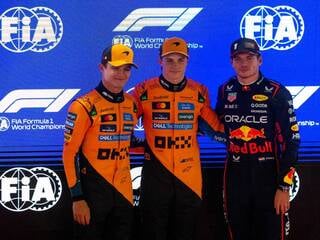 F1. La grille de départ du Grand Prix du Qatar avec Oscar Piastri devant Lando Norris et Max Verstappen