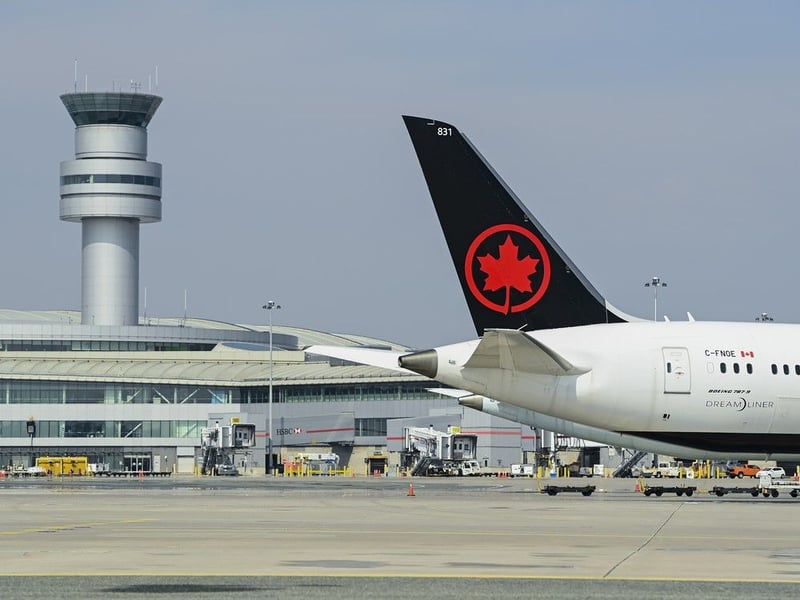 Air Canada looking into complaint about flight attendant wearing Israel-shaped Palestine pin