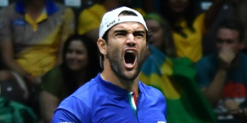 Berrettini: &quot;Carico per la Davis, ho sempre dato tutto. Sinner? Fatichi a fare due punti&quot;