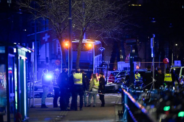 Several dead after bus crashes into shelter in Stockholm