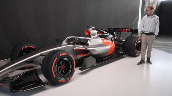 Así es el primer avance del Audi que debutará en Fórmula 1
