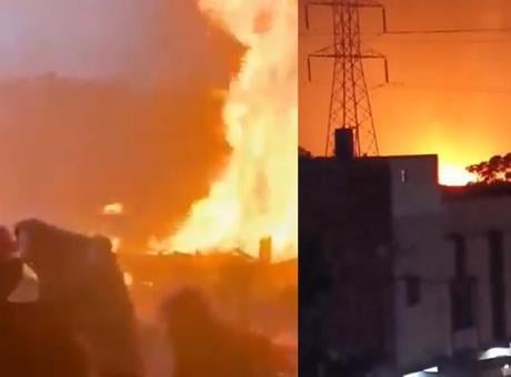 SON DAKİKA HABERLER: Pakistan'da şiddetli patlama! Evler yıkıldı, çok sayıda kişi hayatını kaybetti