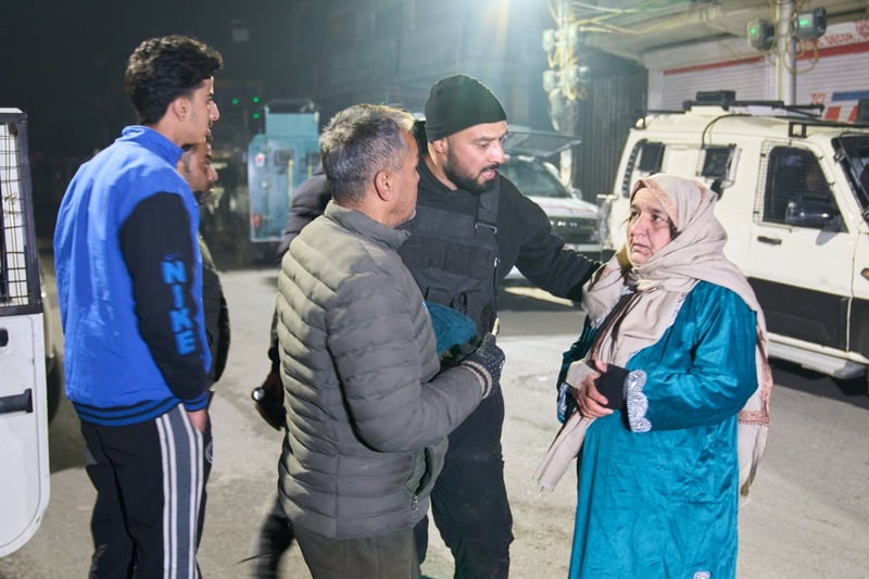 At least 8 killed in huge blast at a police station in Indian-controlled Kashmir