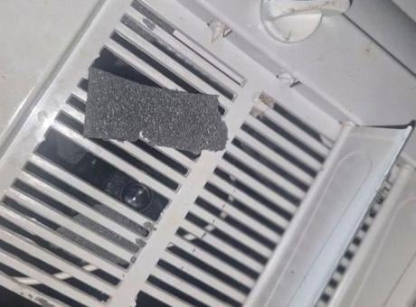 İnşaat firmasının kadın tuvaletinde gizli kamera şoku