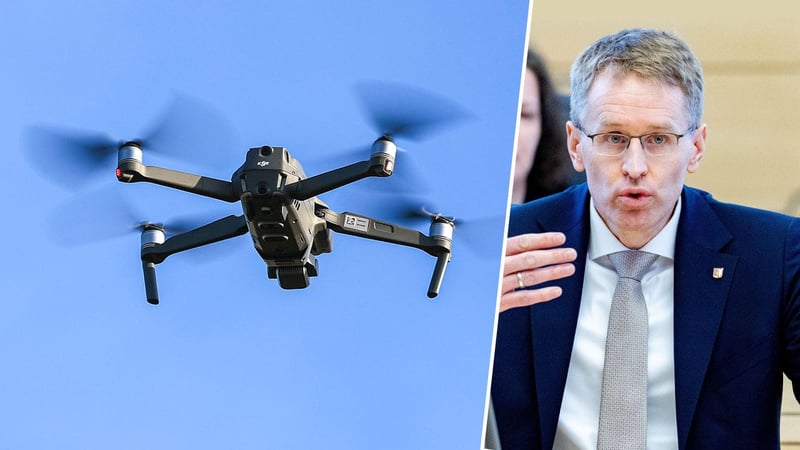 Für Grundgesesetz-Änderung - Günther-CDU will Bundeswehr für Drohnen-Abwehr