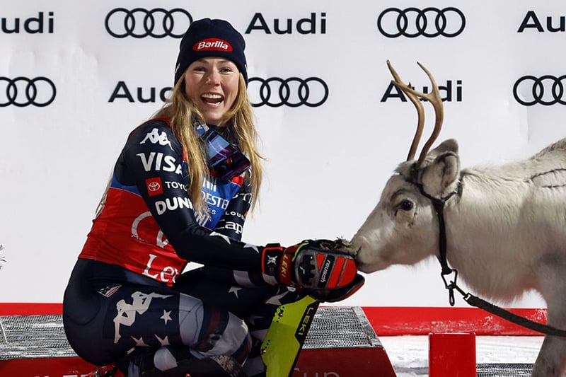 Mikaela Shiffrin wins record-extending 102nd World Cup in slalom season opener