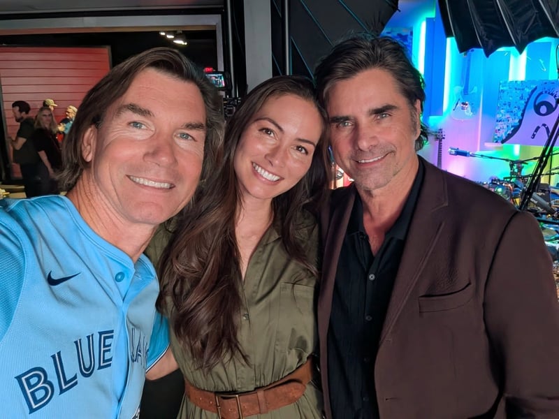 Jerry O’Connell and John Stamos unite for shocking selfie after years-long feud over Rebecca Romijn