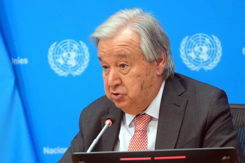 BM Genel Sekreteri Guterres'ten İsrail'e 'Ateşkese uy' çağrısı