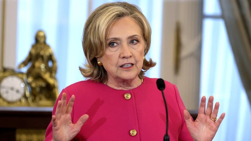 Clinton bashes Pentagon's America First reset as a 'disaster'