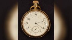 Titanic passenger's watch expected to fetch £1m