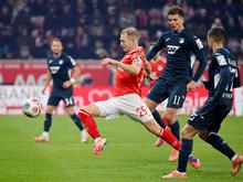 Fußball-Bundesliga: Joker da Costa trifft: Mainz trotzt Hoffenheim Remis ab