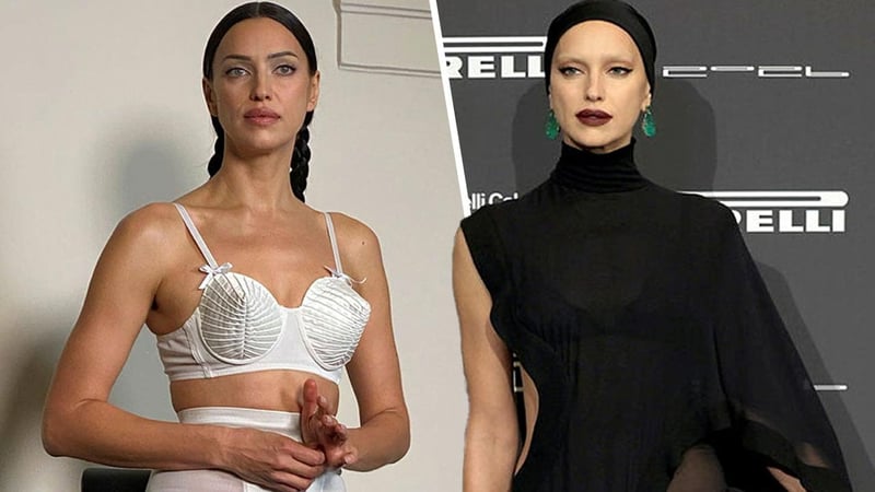 Gestern braun, heute blond - Irina Shayks Augenbrauentrick