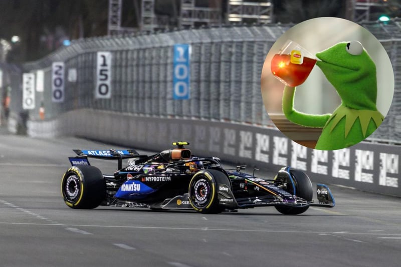 Sainz pasa de la polémica de Ferrari: “No es mi problema, soy el meme de la rana con el té”