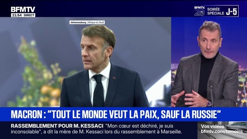 Guerre en Ukraine: sur X, Emmanuel Macron déclare que "notre soutien collectif à l'Ukraine est décisif. La sécurité et la liberté de toute l'Europe sont en jeu"