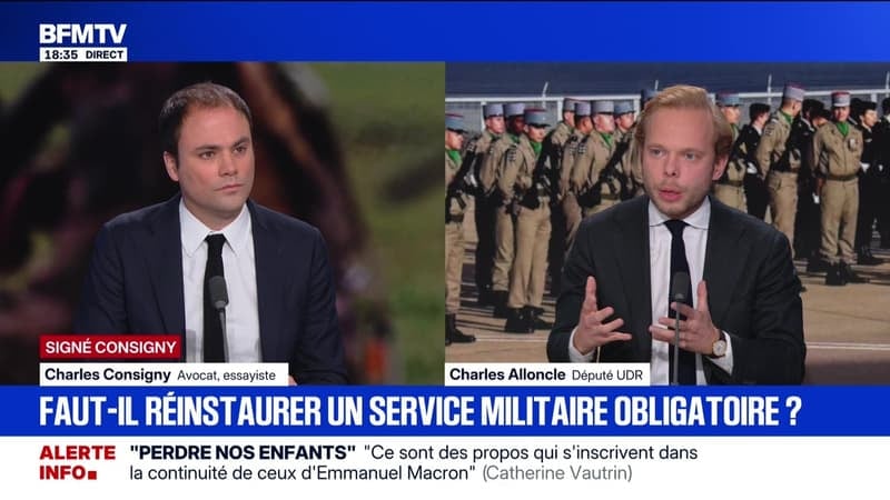 Marschall Truchot : Faut-il réinstaurer un service militaire obligatoire ? - 20/11