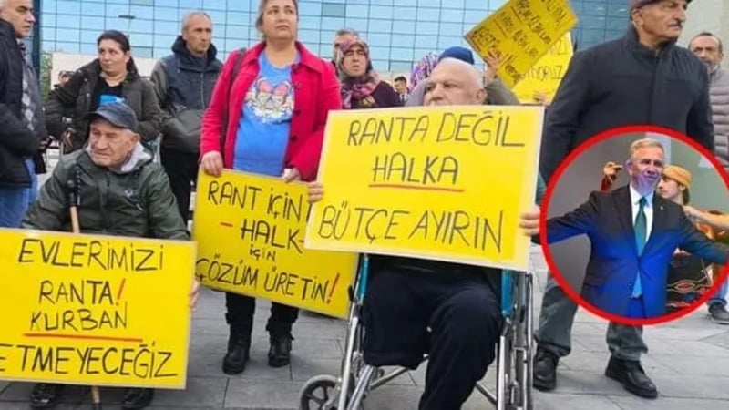 Mamak’ta kentsel dönüşüm isyanı! Projeyi TOKİ’ye devredin, devlet bizi kurtarsın!