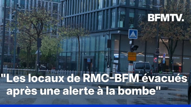 Les locaux de RMC-BFM évacués après une alerte à la bombe: les explications